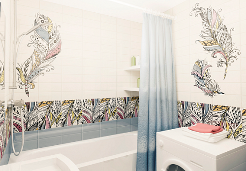 Панель ПВХ фотопечать 3D Panda Шарм 2700х250 мм