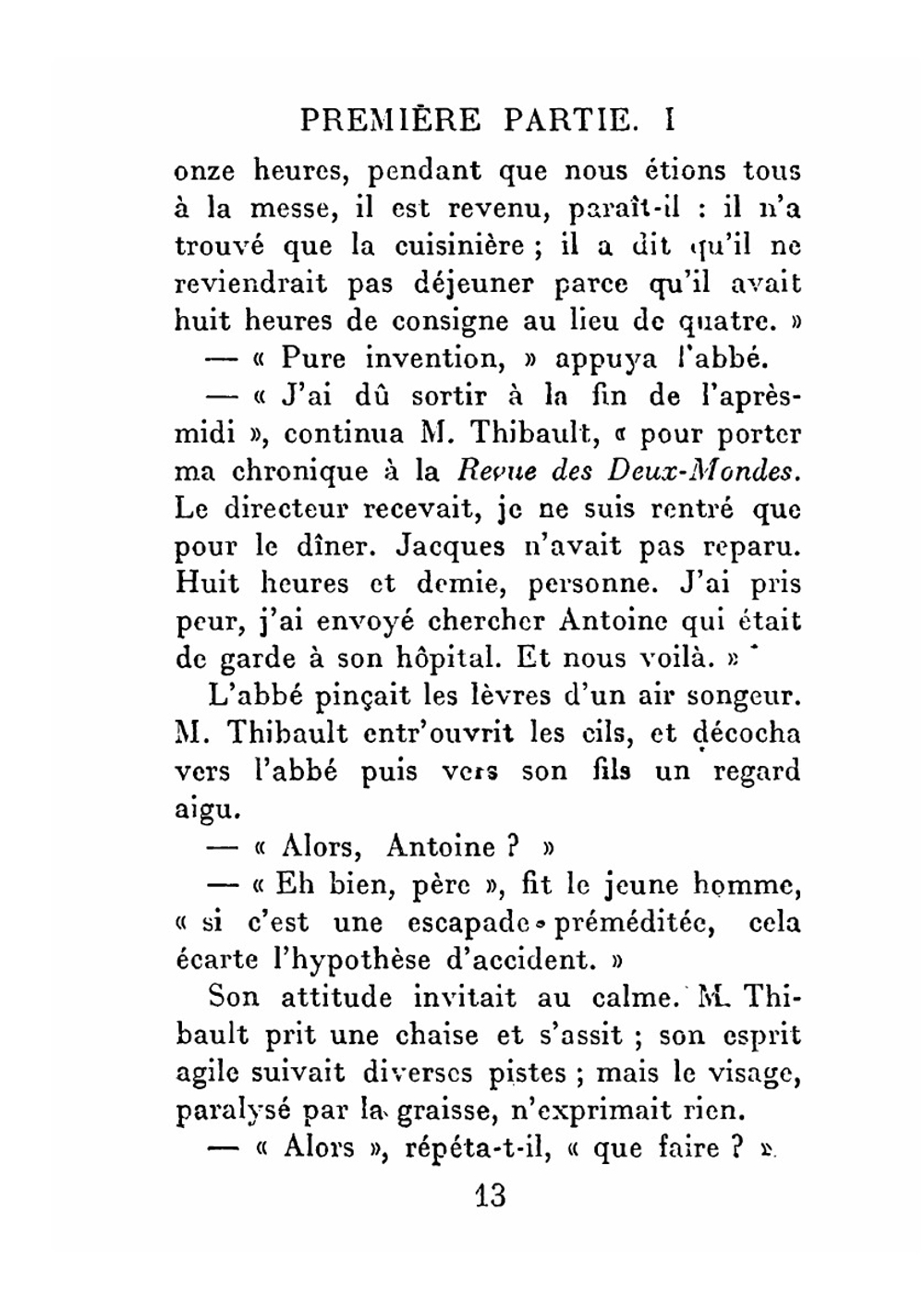 Les Thibault | Roger Martin Du Gard