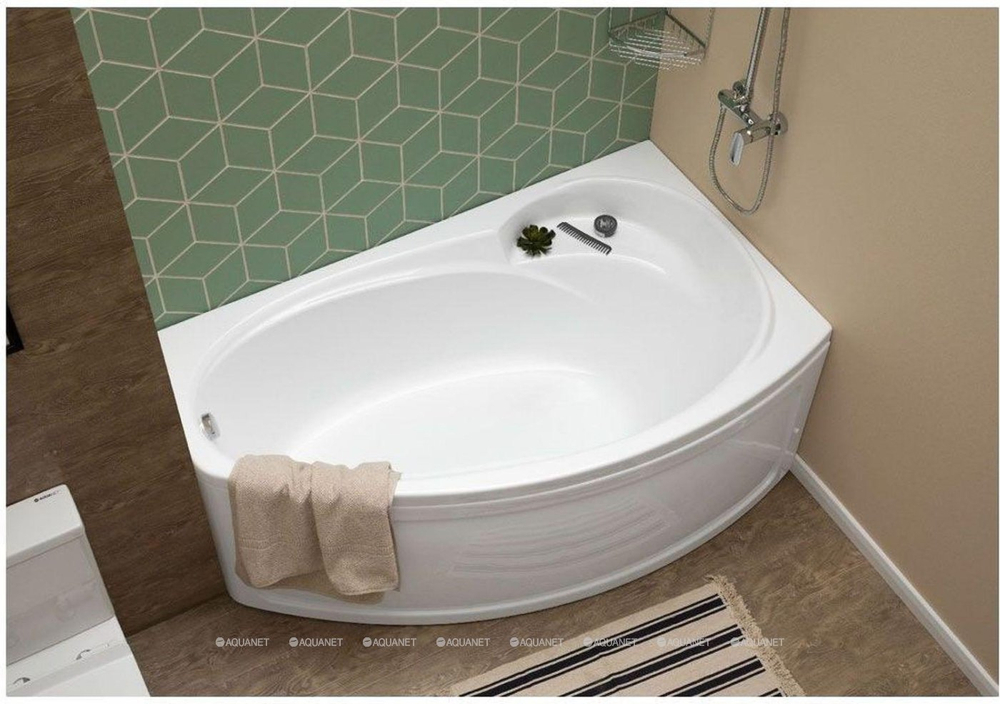 Акриловая ванна Aquanet (Акванет) Jersey 170x90 R с каркасом