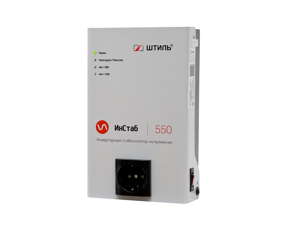 Стабилизатор напряжения ШТИЛЬ ИнСтаб IS- 550 (550 ВА / 400 Вт)