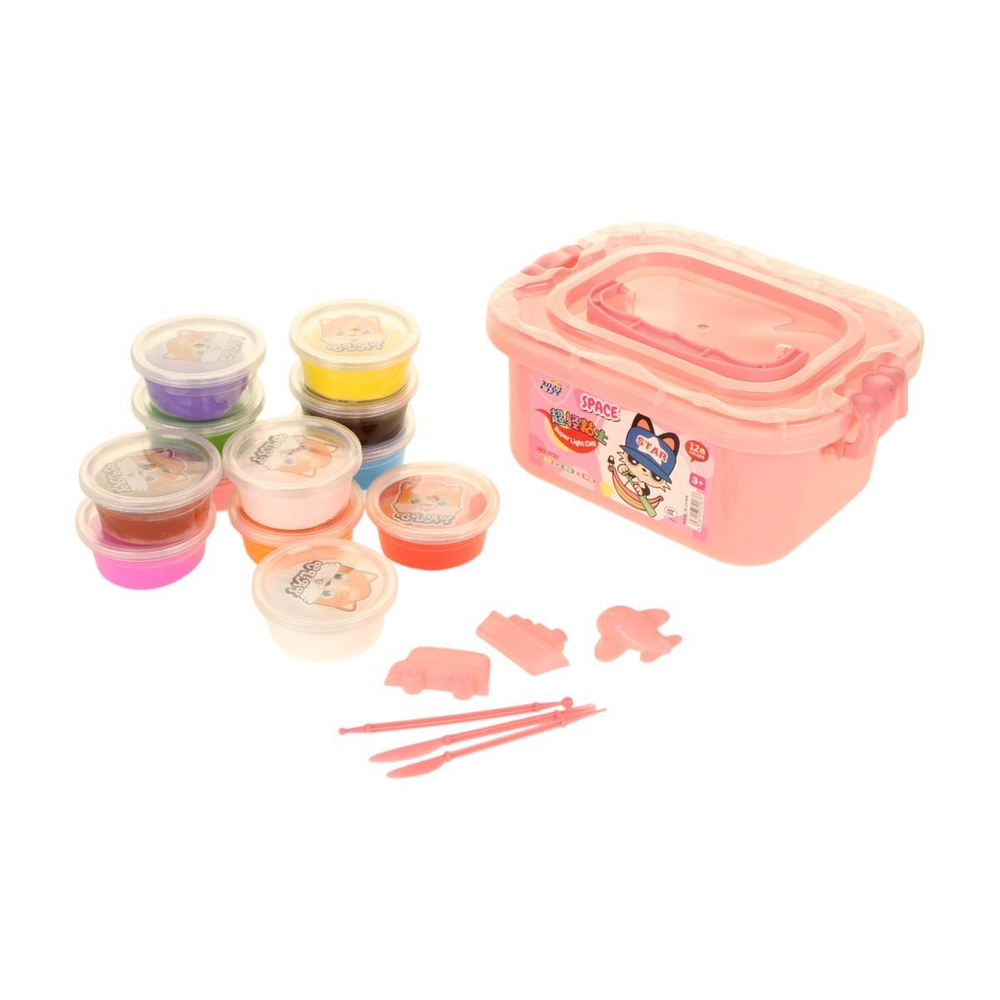 Набор Масса для лепки 12 цв, C-42165