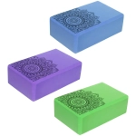 Блок для йоги «Лотос», микс