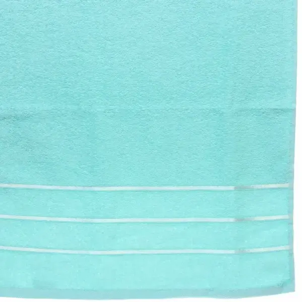 Полотенце махровое 50*90см «LUNA» цвет мятный 05010 плотность 360гр/м2