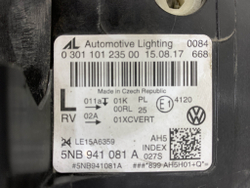 Фара левая LED Volkswagen Tiguan 2 16-20 Б/У Оригинал 5NB941081A