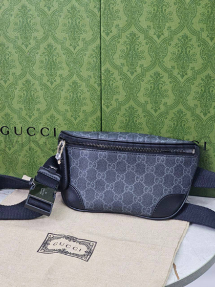 Мужская поясная сумка Gucci Belt Small черного цвета