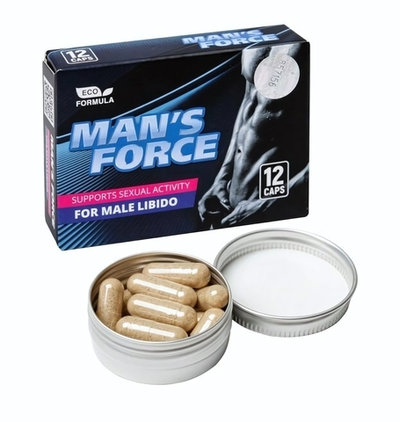 Пищевой концентрат для мужчин MANS FORCE - 12 капсул
