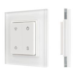 Панель SMART-P47-DIM-G-SUF (3V, 1 зона, Knob, 2.4G) (Arlight, Стекло) 032983