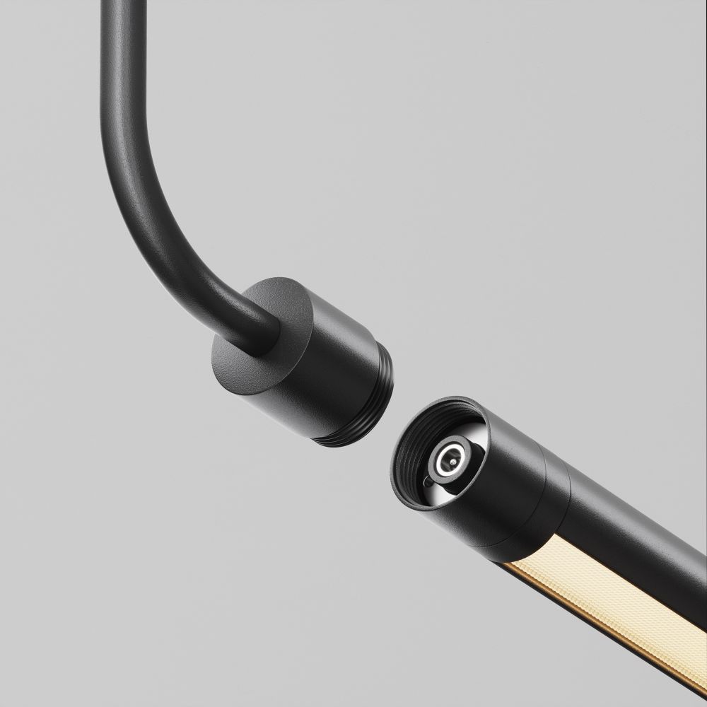 Заглушка для подвесного монтажа системы без ввода питания с тросом Maytoni   CA024PL-B