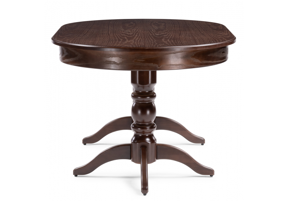 Стол деревянный Woodville Дейвер 160(220)х100 орех темный