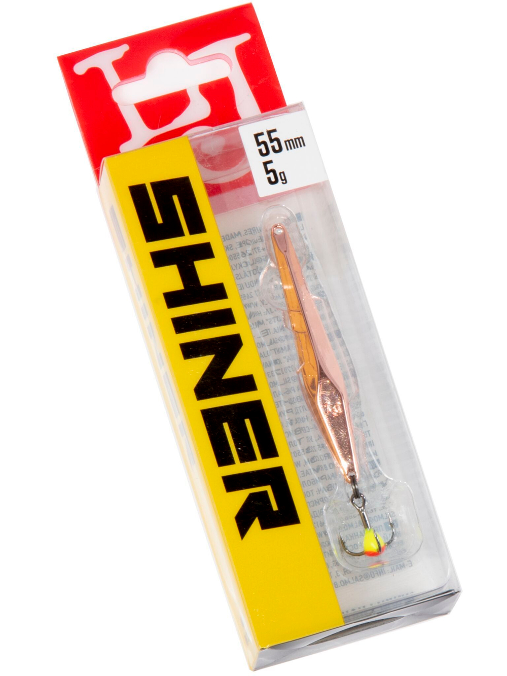 Блесна вертикальная зимняя Lucky John SHINER
