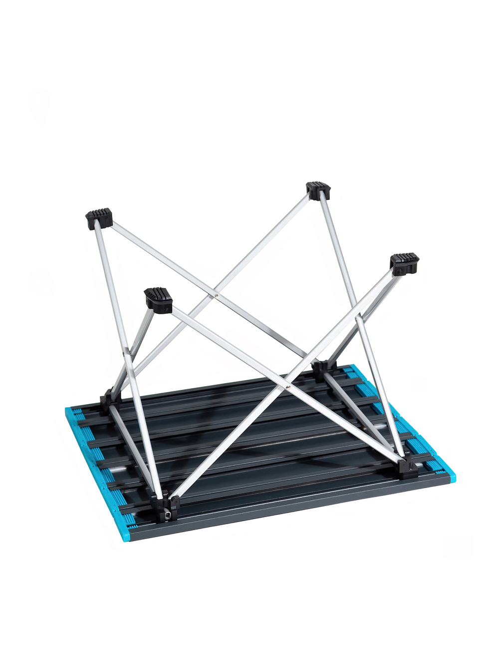 Стол складной Naturehike FT08 серый из сплава алюминия, с чехлом (NH19Z008-Z)