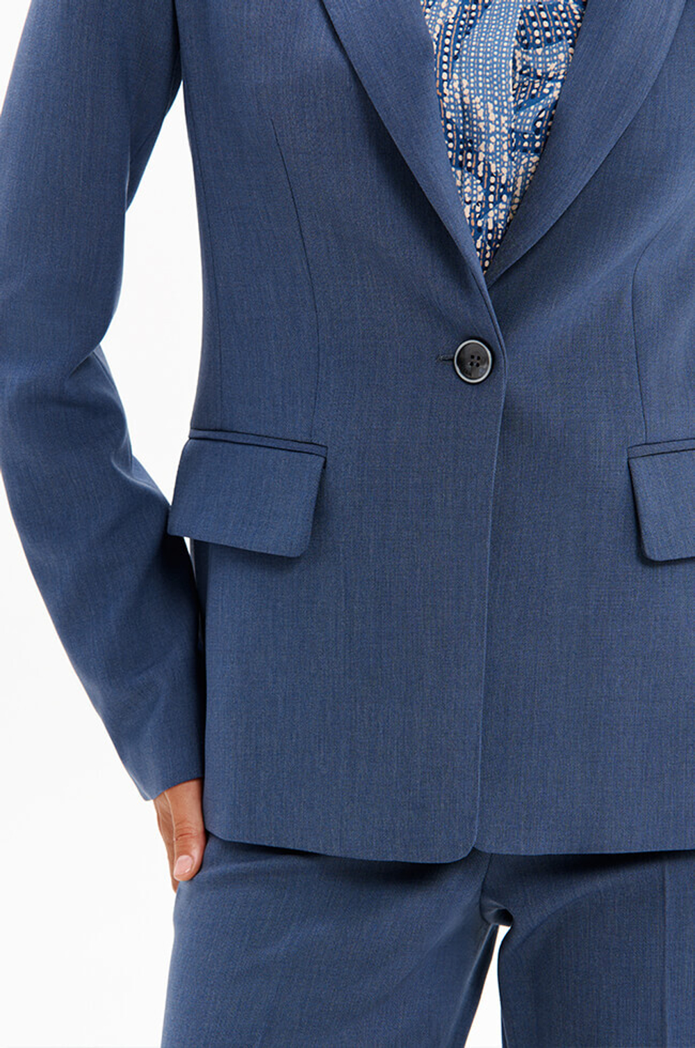 1938 Жакет женский (дымчато-голубой)