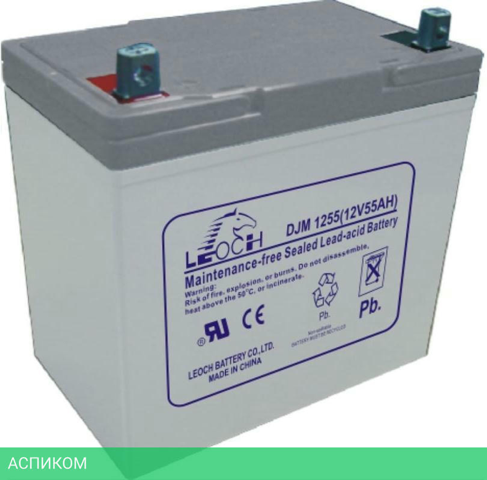 Аккумулятор для ИБП Leoch DJM1255