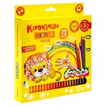 Карандаши цветные 72цв. Каляка-Маляка