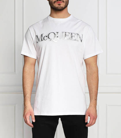 футболка Alexander McQueen - белый(727266 QUZ08)
