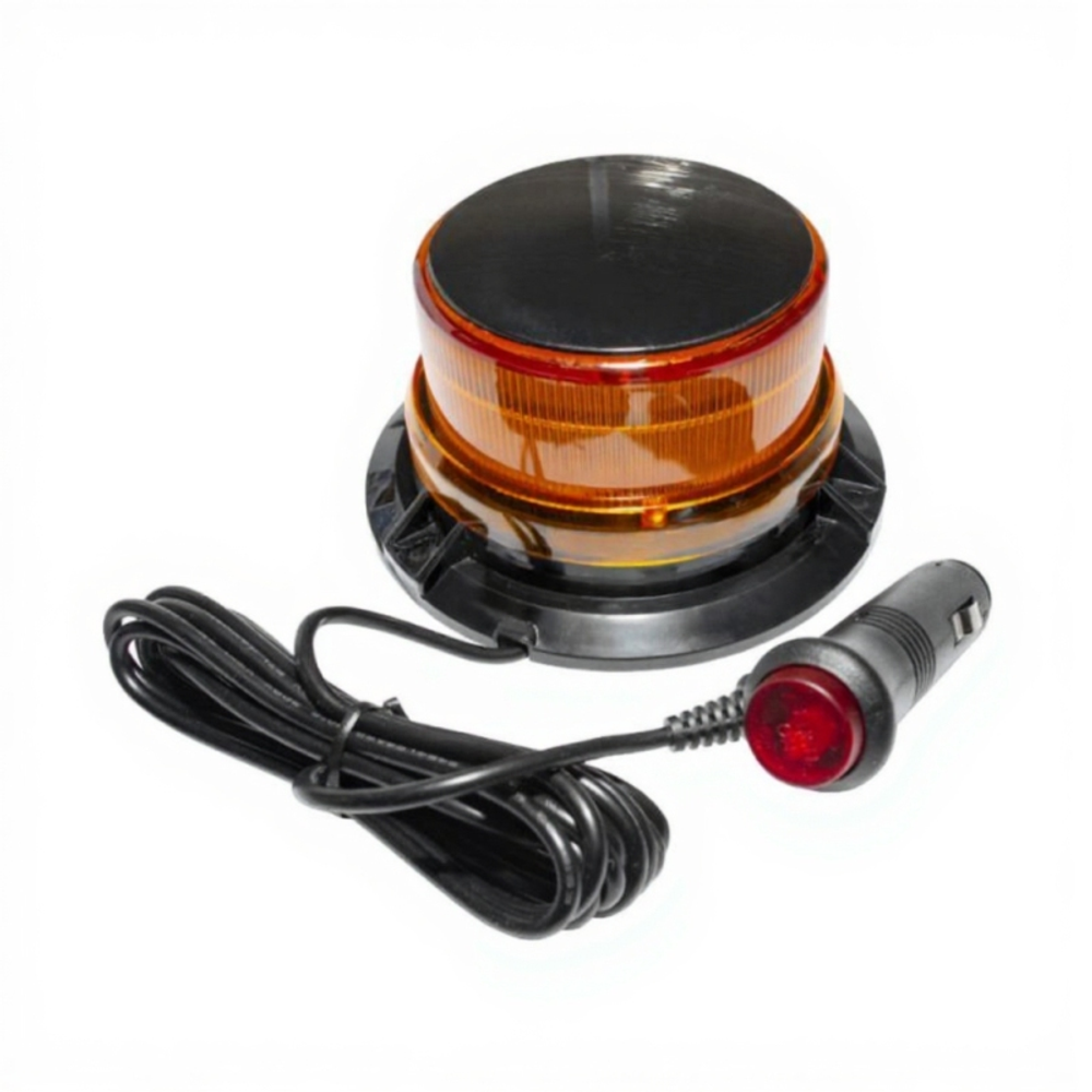 Маяк 10-30V стробоскоп 4 режима (НИЗКИЙ) светодиодный, на магните) BJD-101