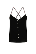 топ tjw cami Tommy Jeans - черный(DW0DW09762)