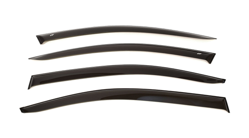 Дефлекторы боковых окон Cobra Tuning на Skoda Octavia 2013 (А7) широкие арт.SE21413