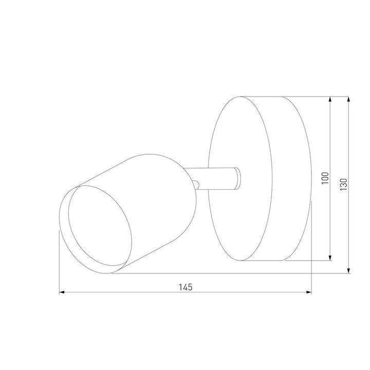 Спот TK Lighting 6265 Top Black White