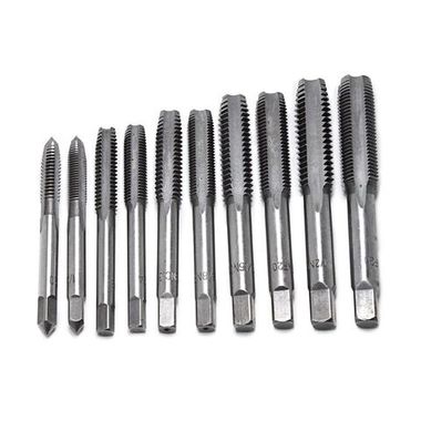 Набор метчиков дюймовых 10пр.(1/4-20,1/4-18,5/16-18,5/16-24,3/8-16,3/8-24,7/16-14,7/16-20,1/2-13,1/2-20), блистере Forsage F-C010-2T