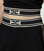 Трикотажные штаны Elisabetta Franchi - черный(KP65S51E2)