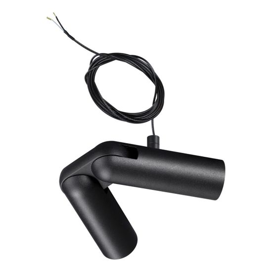 359390 KONST NT24 41 черный Ввод питания с гибким угловым соединителем «L» и проводом-подвесом (длина провод – 2м) без базы IP20 48V GLAT