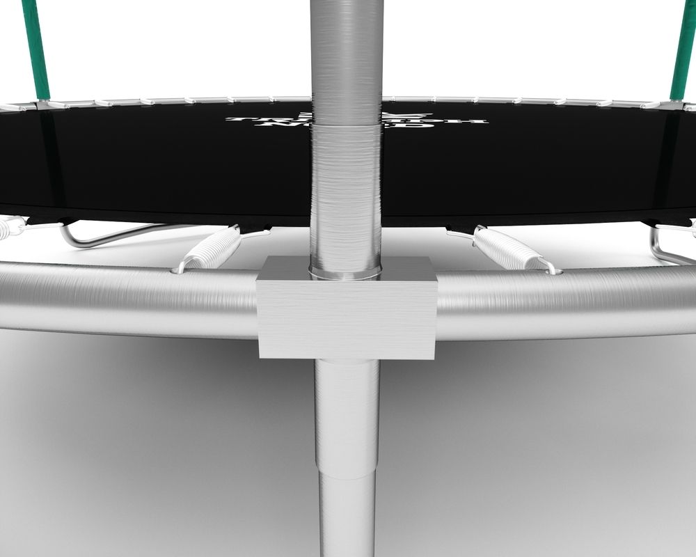 Батут Триумф Норд Альтерна 305 см с защитной сеткой и лестницей