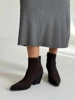 Казаки из натуральной замши