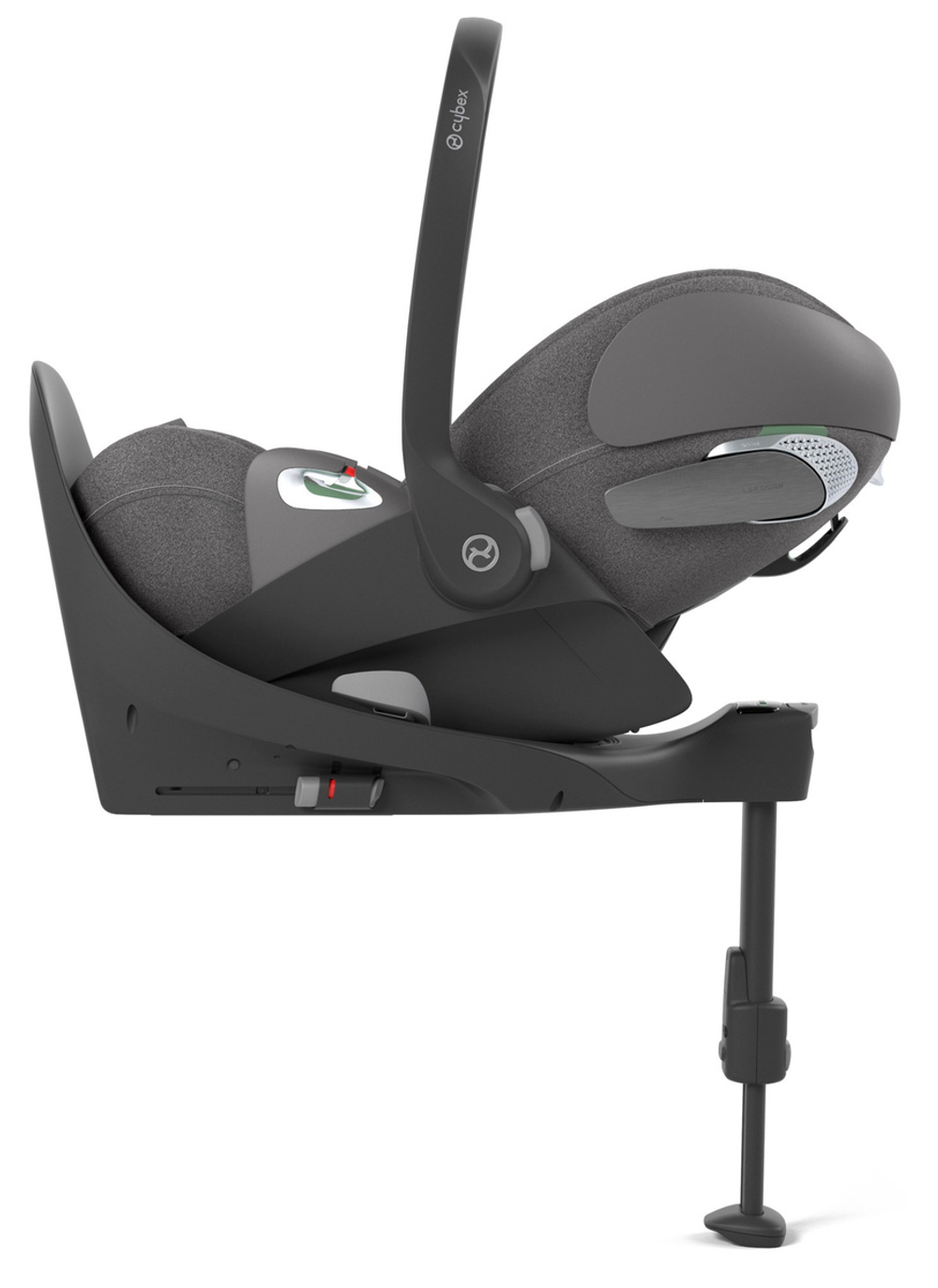 Коляска Cybex Priam IV Rosegold complete Cloud T Mirage Grey Plus Base T 3 в 1 Mirage Grey