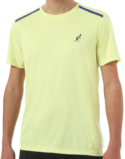 Мужская теннисная футболка Australian Ace T-Shirt - lime
