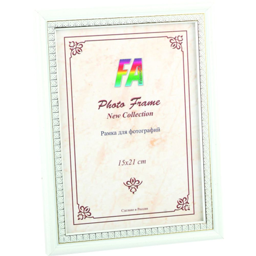 FA пластик Касабланка белый 10х15 | FA фототовары