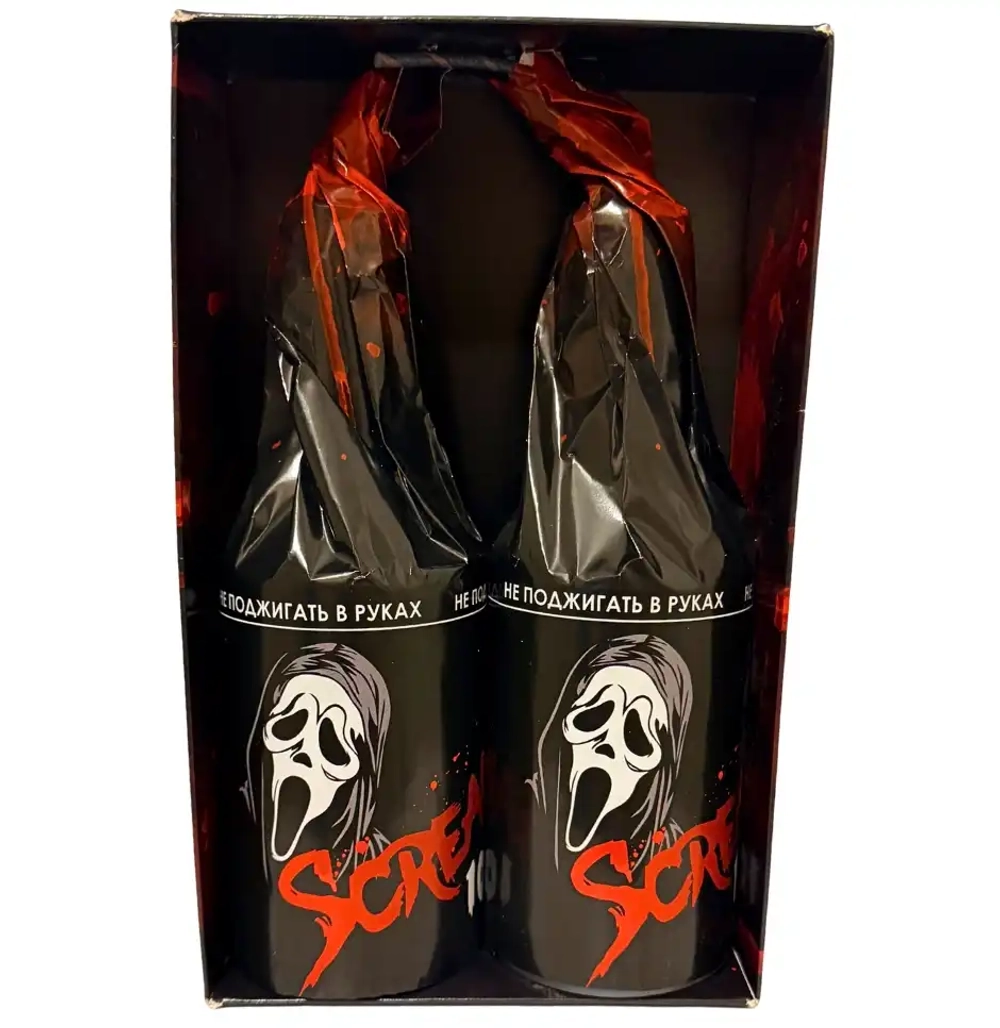 PB-016 Scream 100: фитильная петарда с эффектом крика и мощным взрывом, граммовка 40 грамм.