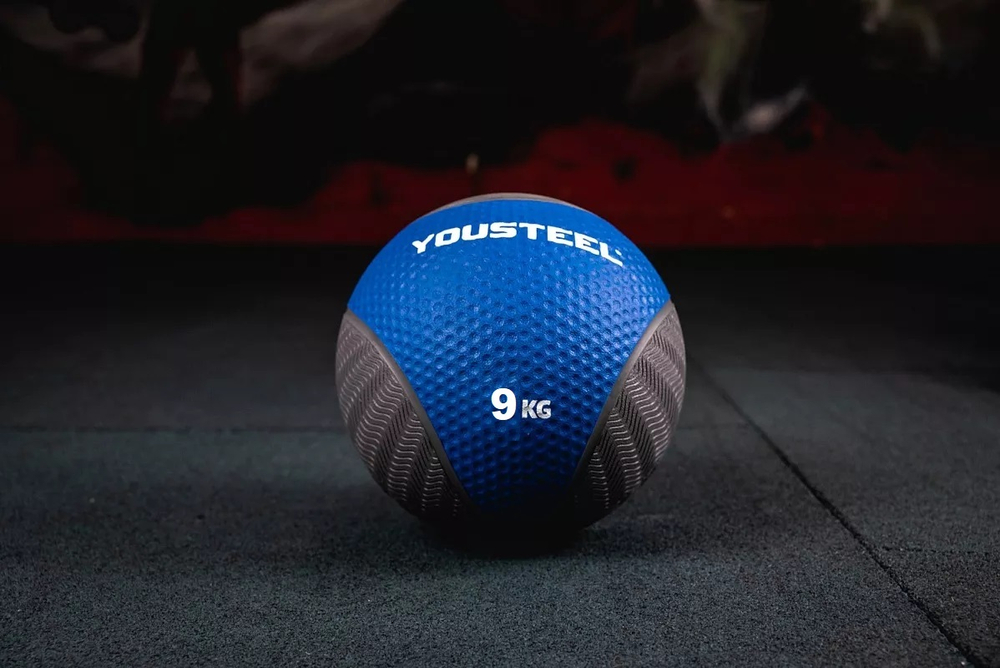 Резиновый медбол 9 кг