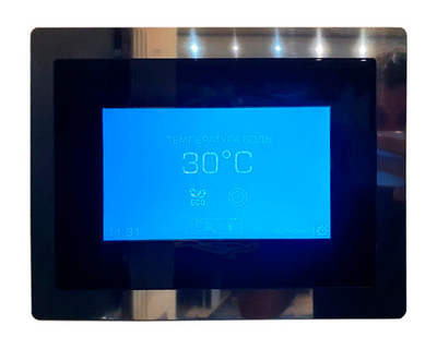 Блок управления фильтрацией, температурой и освещением Спрут встраиваемый
