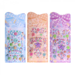 Наклейки-стразы Alingar, акриловые, "Праздничное ассорти", цветочки, звездочки, корона, пакет с европодвесом