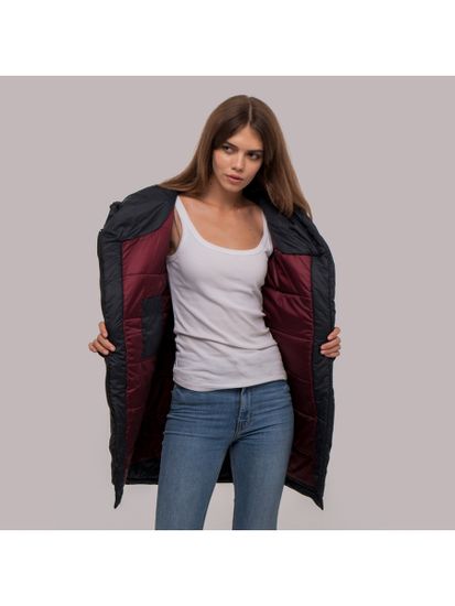 Куртка Bio Connection 703-2 синий-винный жен. Р0206