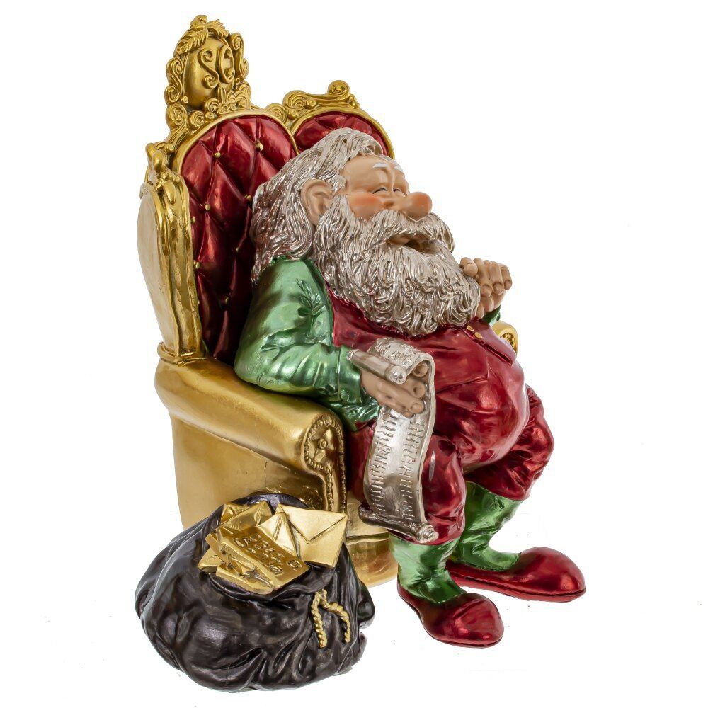 GAEM Фигурка декоративная "Дед Мороз", L15 W12,5 H15,5 см