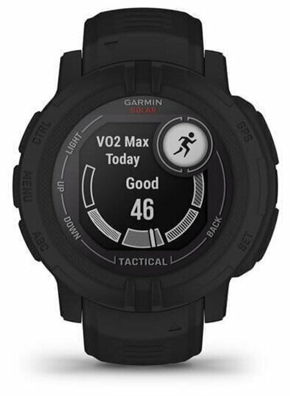 Смарт-часы Garmin Instinct 2 Solar Tactical, черный (010-02627-03)