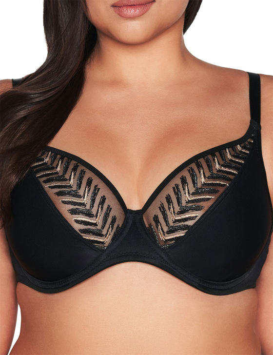 Бюстгальтер с мягкой чашкой Ava GODDESS 2118 M Bralette Black