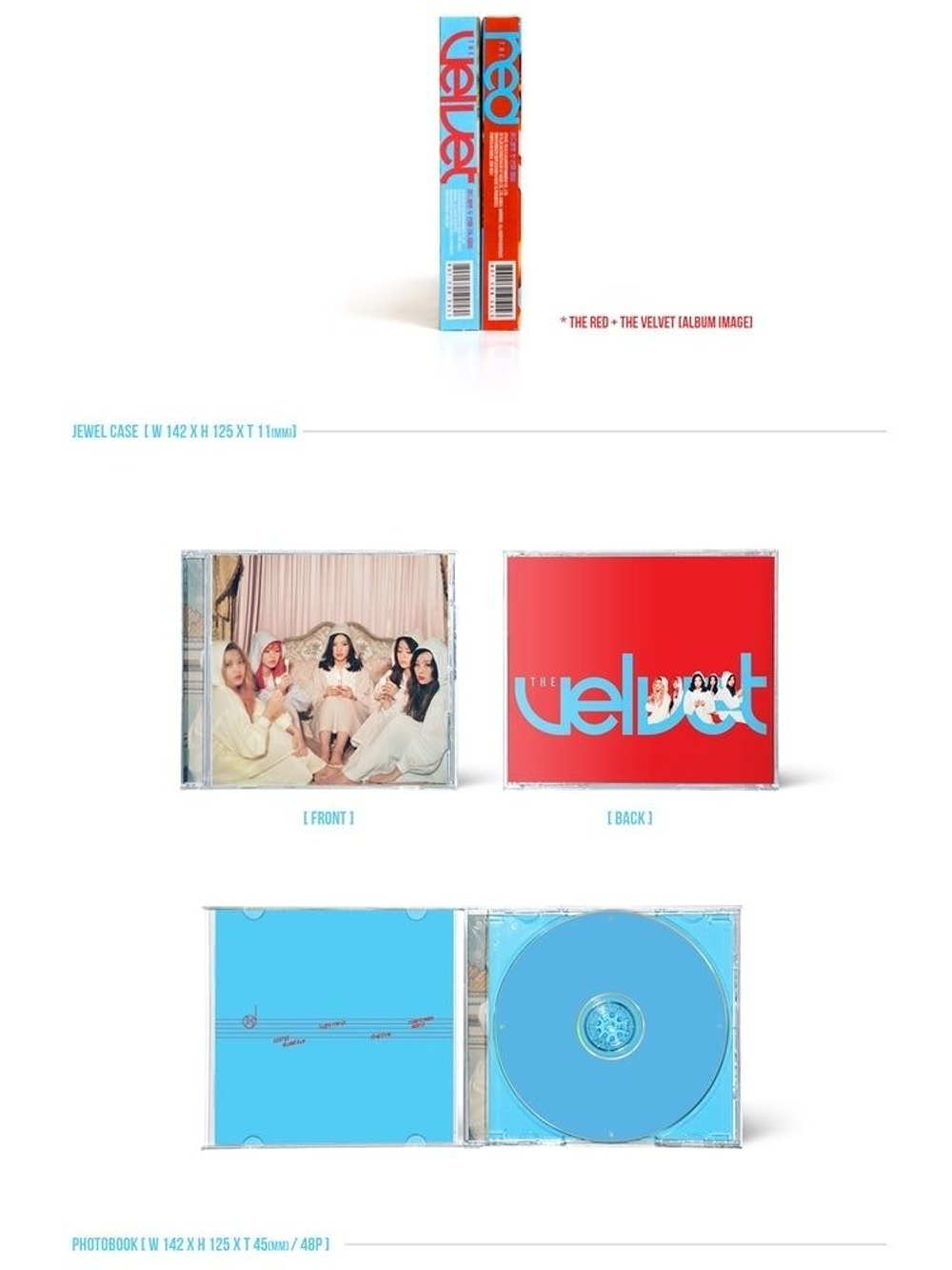 Альбом RED VELVET - The Velvet 2nd Mini Album