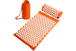 Набор: коврик и валик для акупунктуры CleverCare, цвет оранжевый