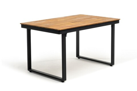 Обеденный стол Joygarden ТОПА средний, темный графит, коричневый