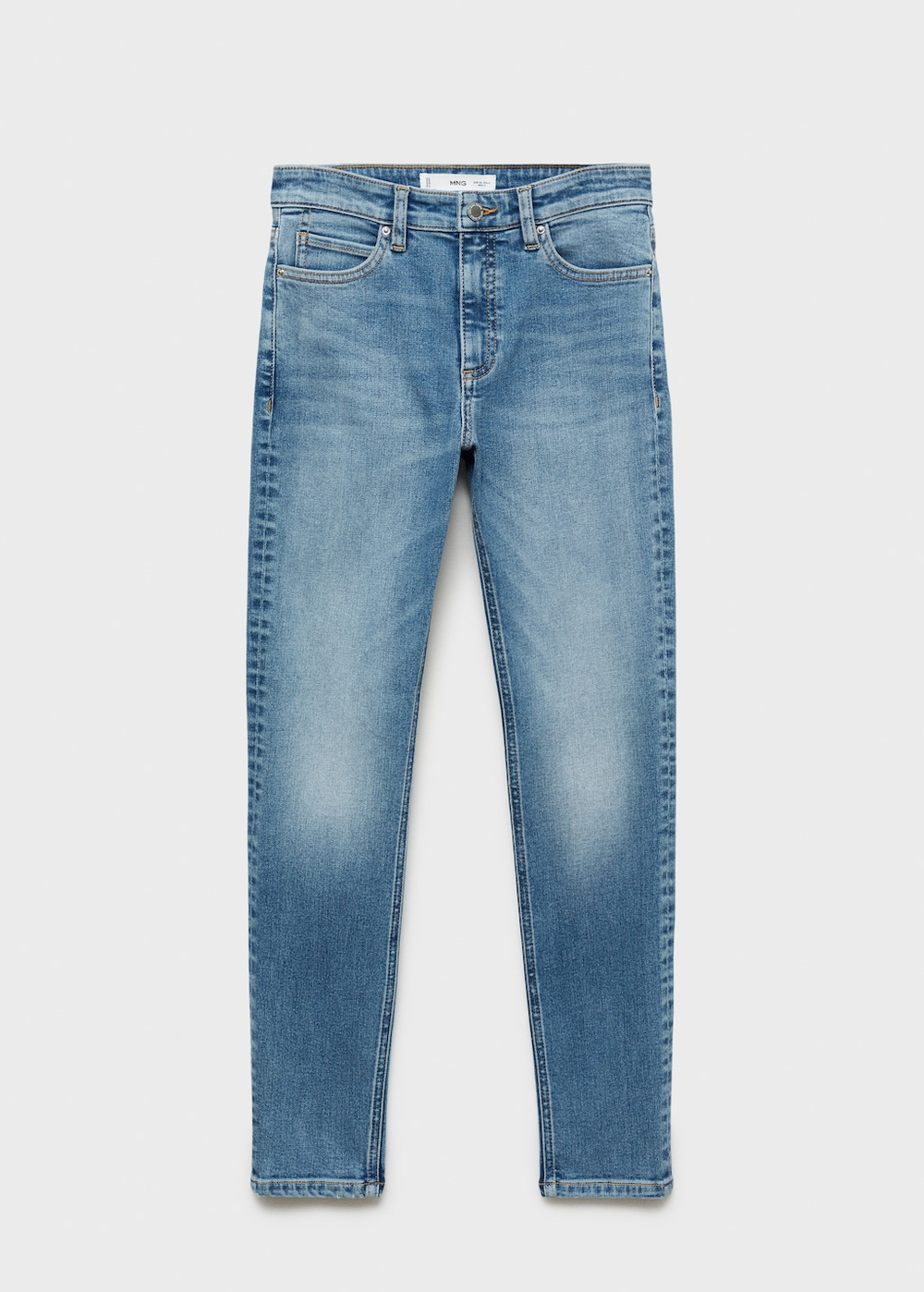 Джинсы-скинни со средней талией