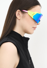 Спортивные очки 100% KORBIN X Satin Neon - Blue Mirror Lens