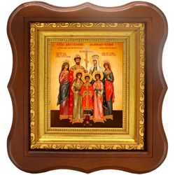 Икона царской семьи Романовых