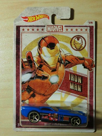 2019 Hot Wheels Marvel exclusive IRON MAN THE GOV&#39;NER