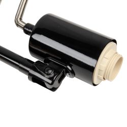 UML-T702 E14 BLACK Торшер напольный под лампу Е14. 60W. с регулировкой наклона. Механический выключатель. Черный. ТМ Uniel