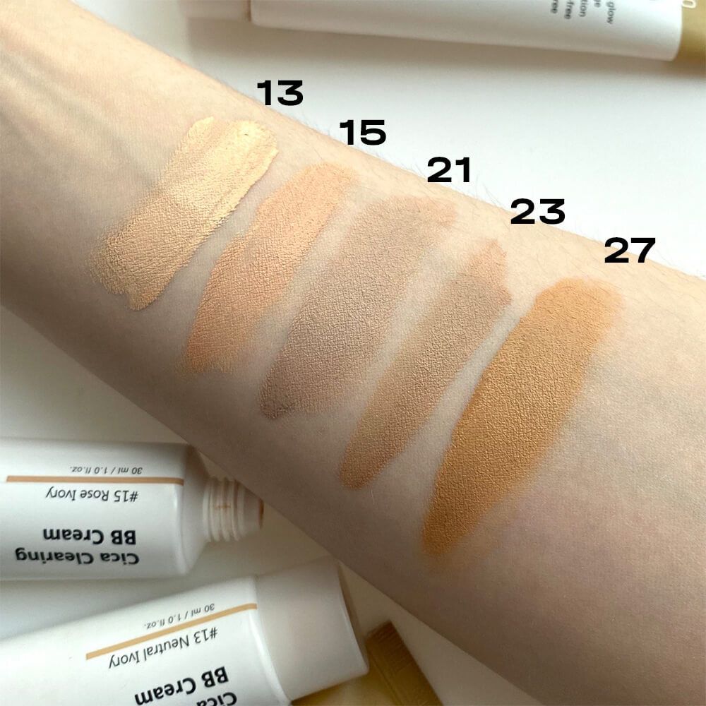 PURITO Cica Clearing BB Cream - #21 Light Beige 30ml