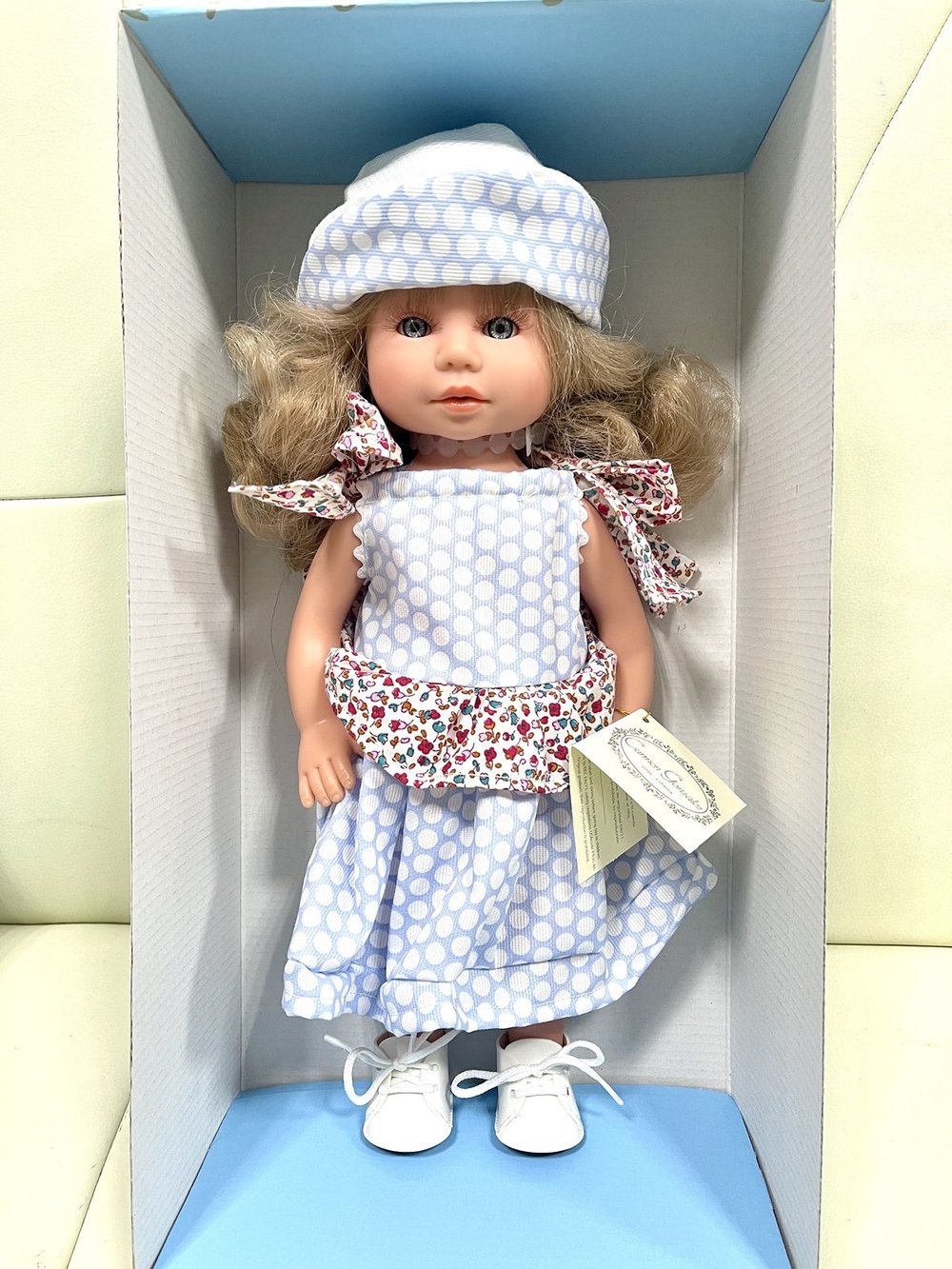 Кукла D Nenes виниловая 34см Xavi (022213A1)