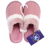 Тапочки женские домашние «DAISY», цвет розовый, р-р 38-39
